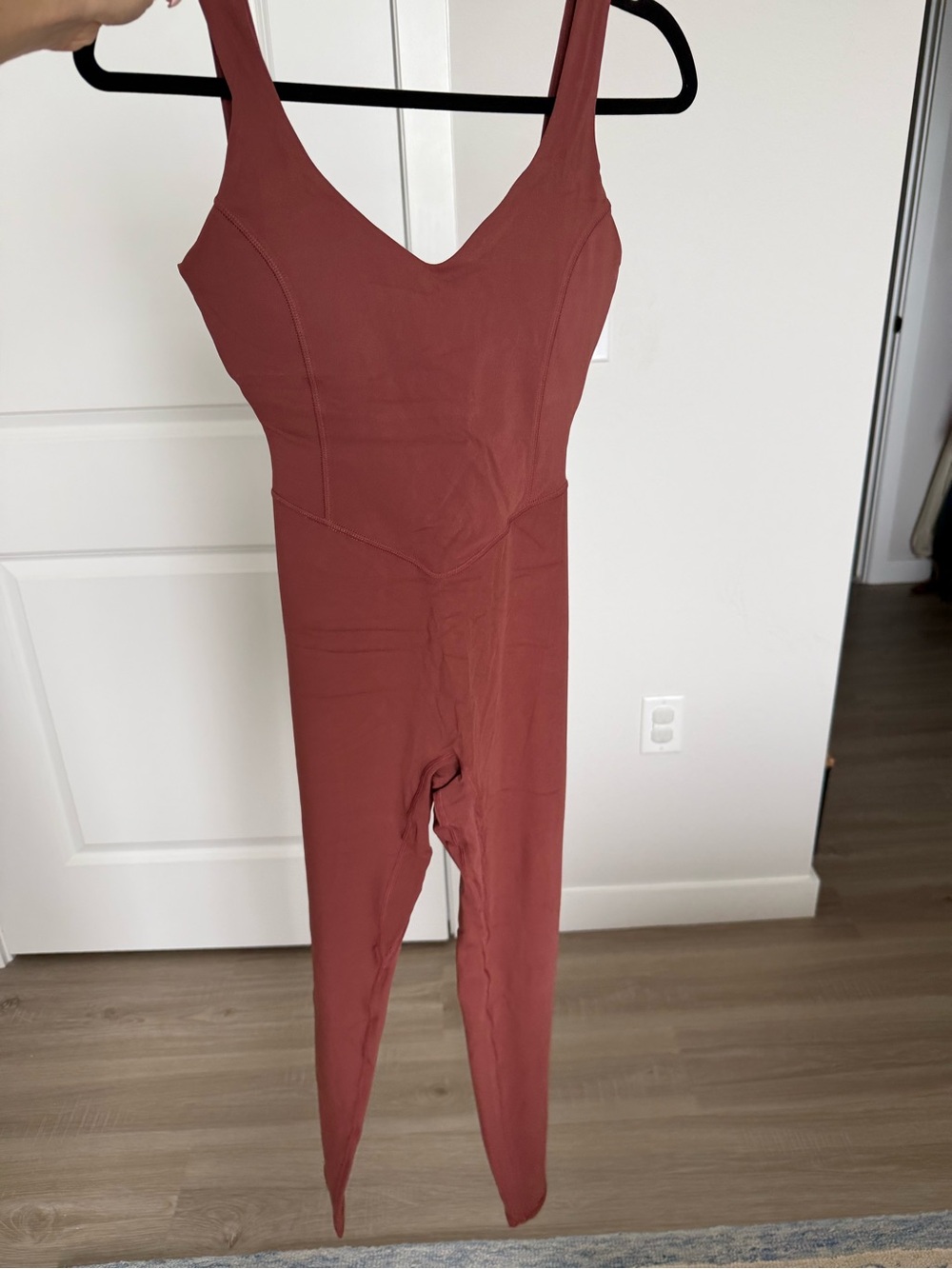 VITALITY Cloud II Sleeveless Rust Jumpsuit
